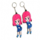 PVC keychain